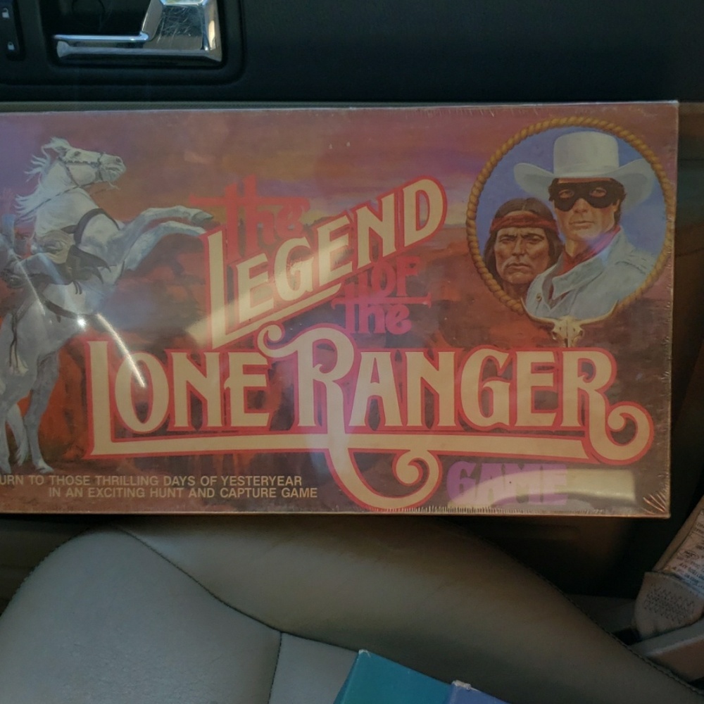 Vintage 1980 legend of the lone ranger NIB